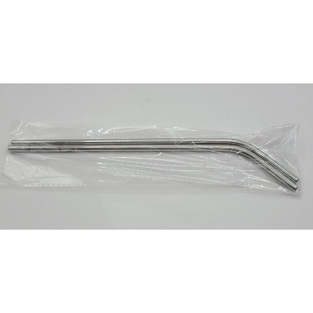Nutribullet Stainless Steel Metal Straws Replacements 2-pack Factory Sealed New